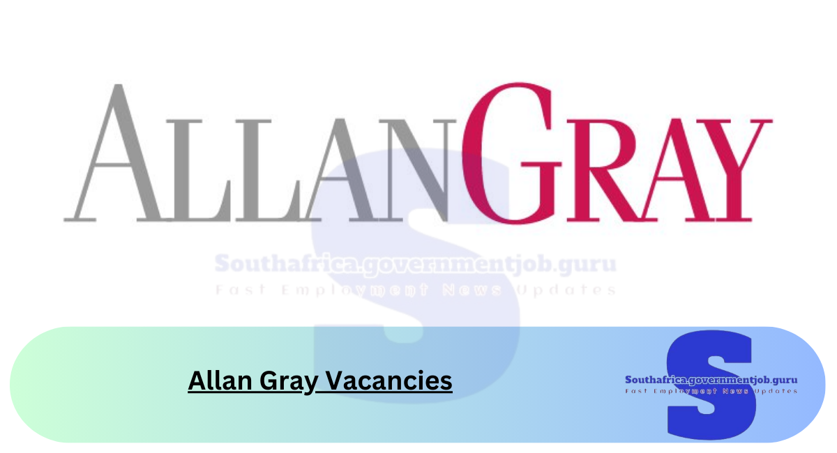 Allan Gray Vacancies