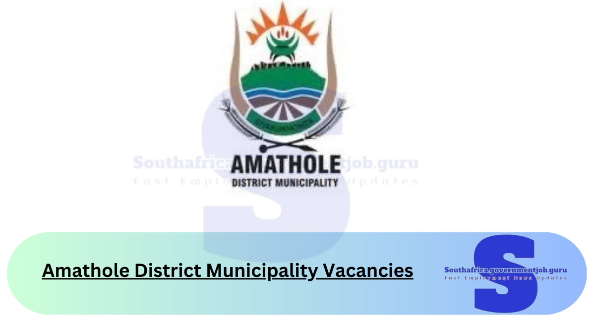 Amathole District Municipality Vacancies