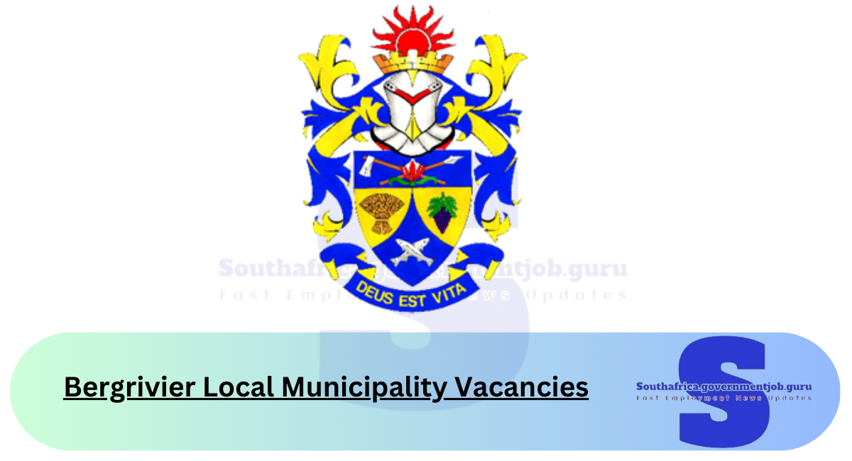 Bergrivier Local Municipality Vacancies