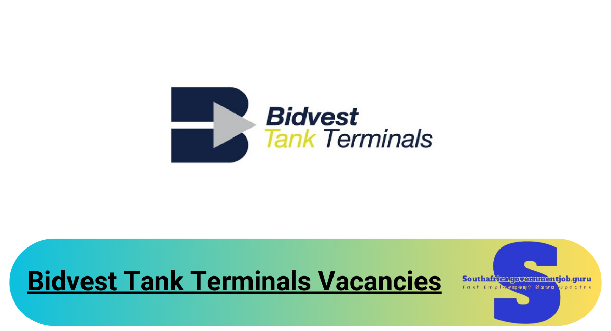 Bidvest Tank Terminals Vacancies