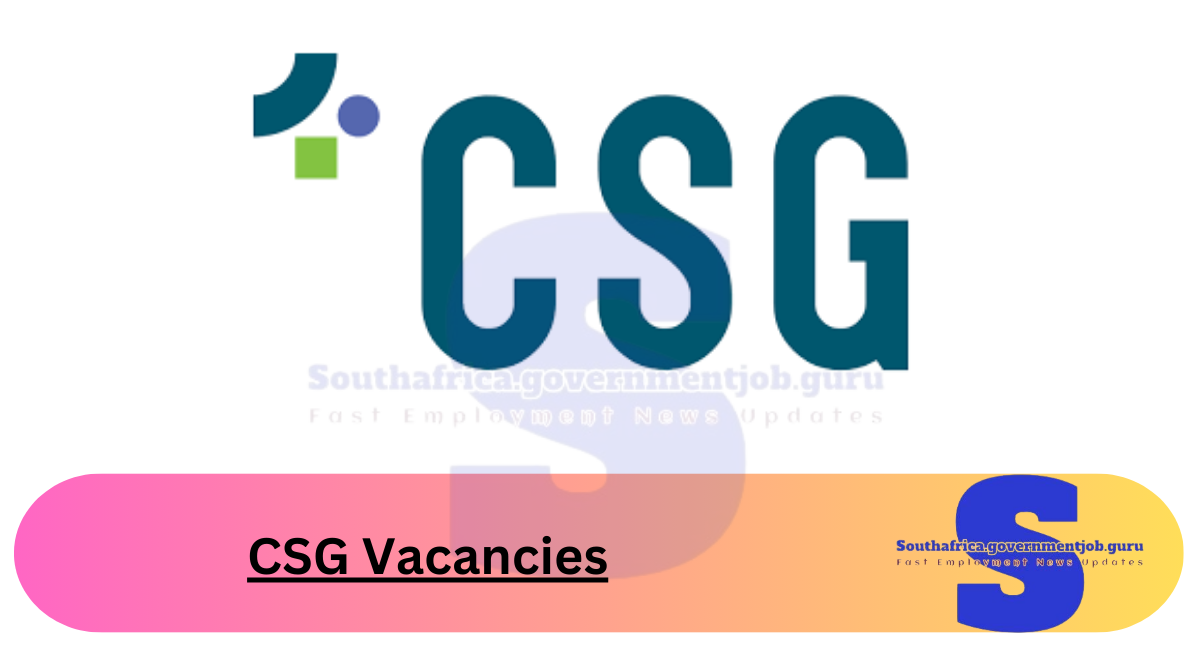 CSG Vacancies