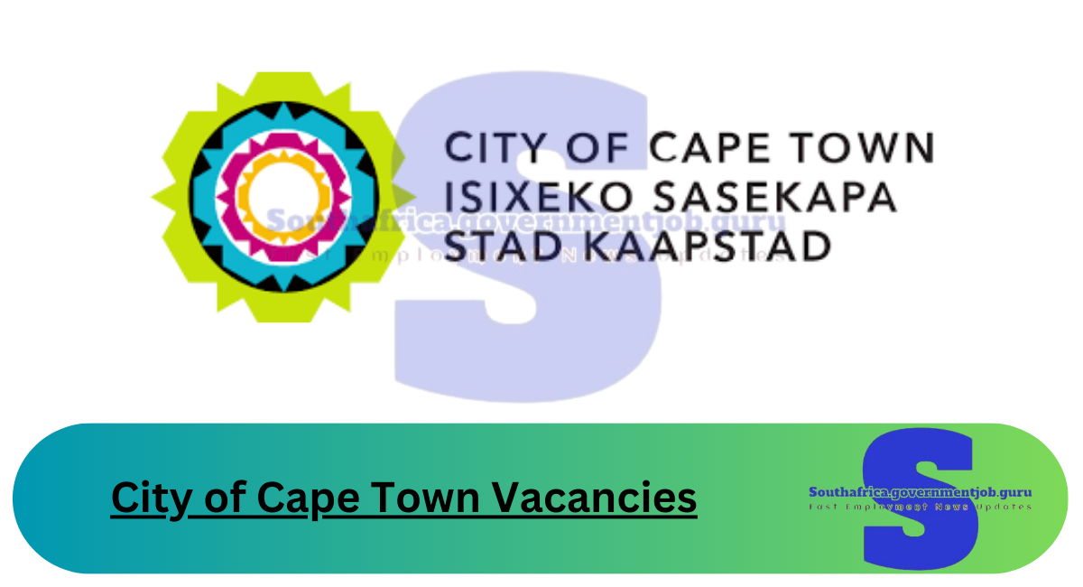 City of Cape Town Vacancies