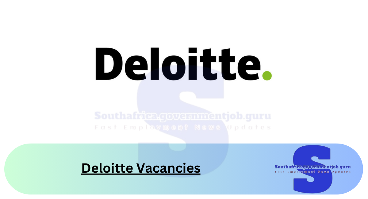 Deloitte Vacancies