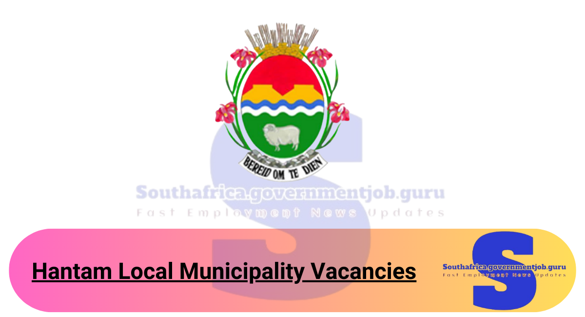 Hantam Local Municipality Vacancies