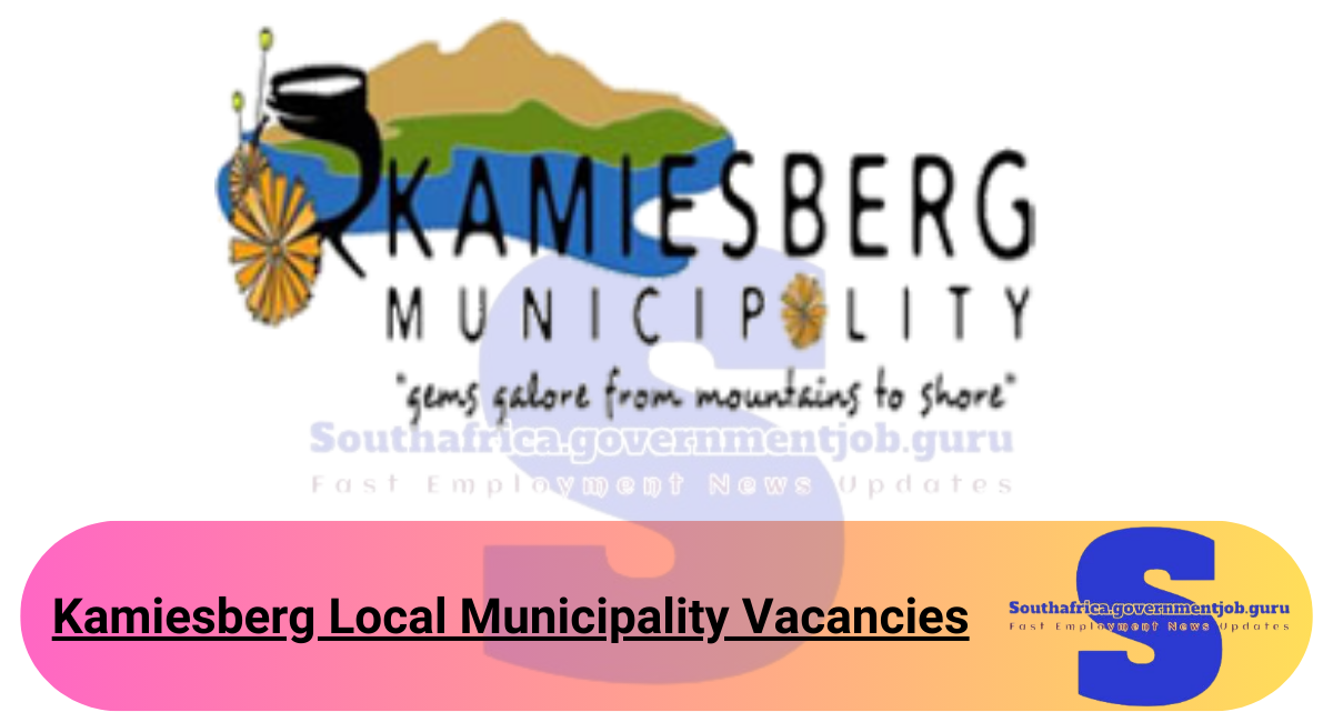 Kamiesberg Local Municipality Vacancies