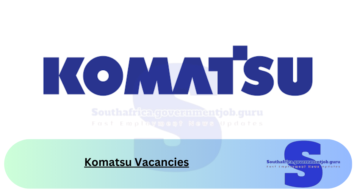 Komatsu Vacancies