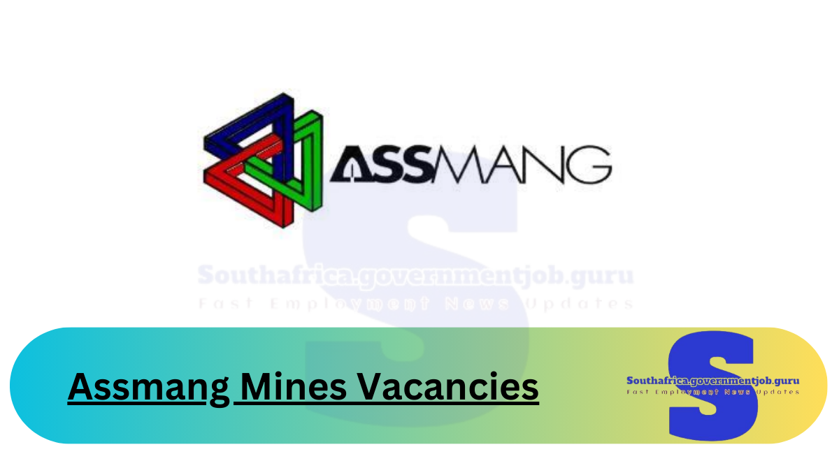 Assmang Mines Vacancies