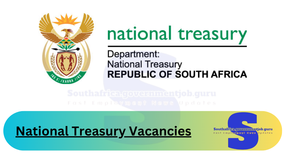 National Treasury Vacancies