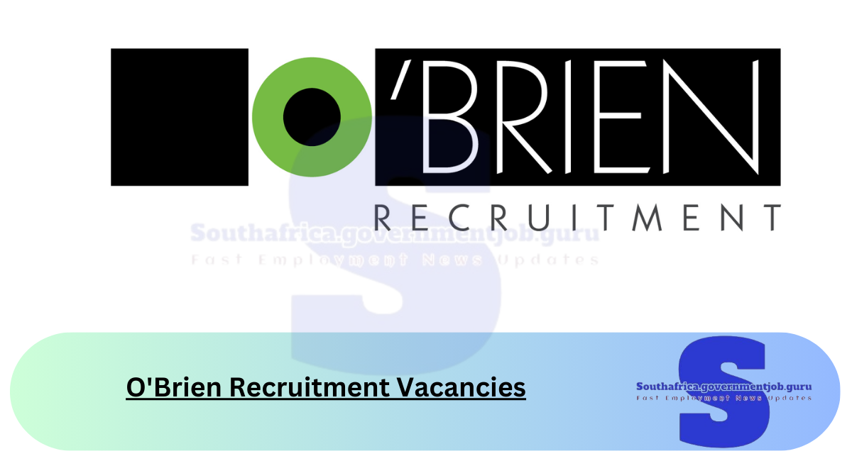 O'Brien Recruitment Vacancies