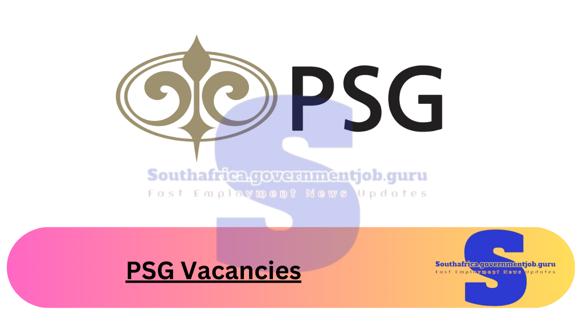 PSG Vacancies
