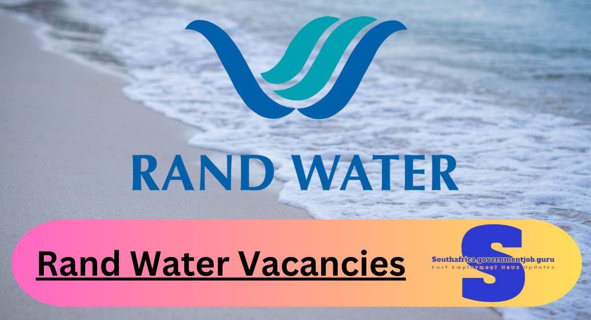 Rand Water Vacancies