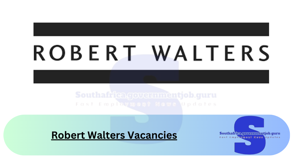 Robert Walters Vacancies