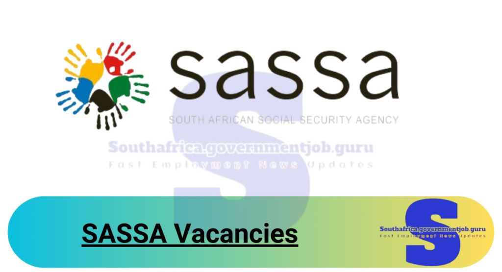 Sassa Recruitment For 2024 X1 Job Vacancies Available South Africa Government Job Guru 1060