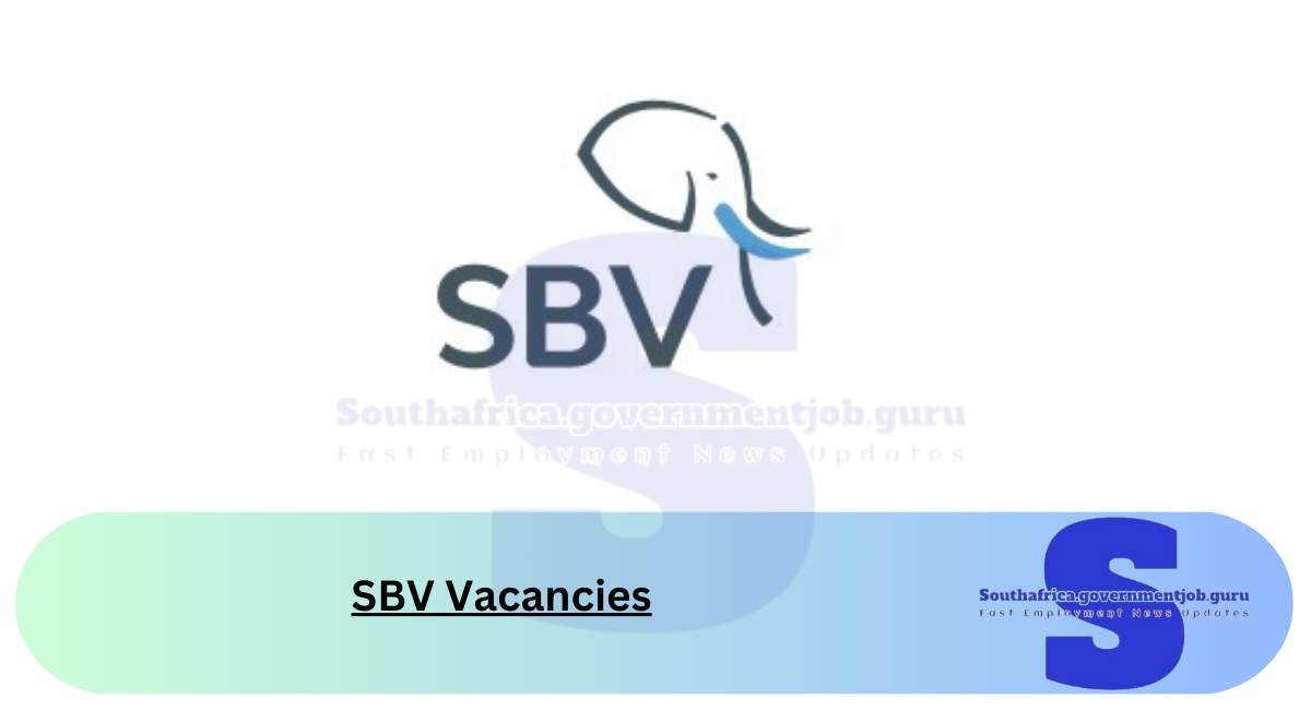 SBV Vacancies