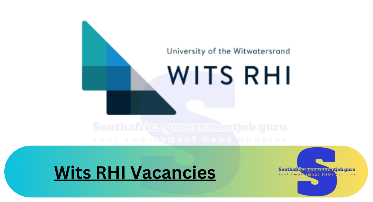 Wits RHI Vacancies