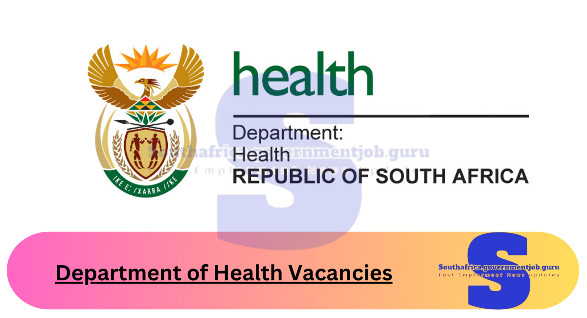 Department of Health Vacancies