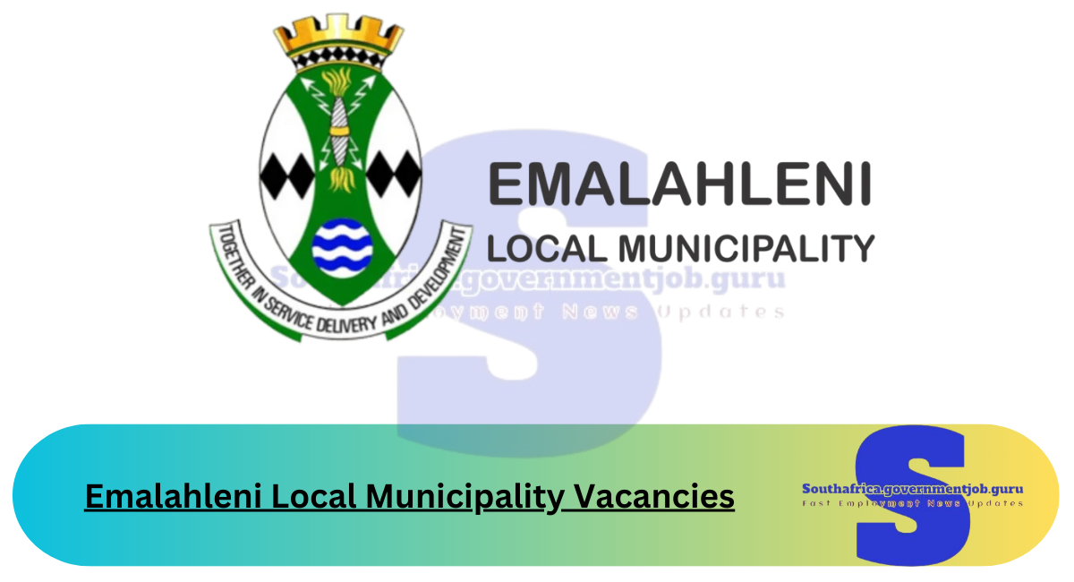 Emalahleni Local Municipality Vacancies