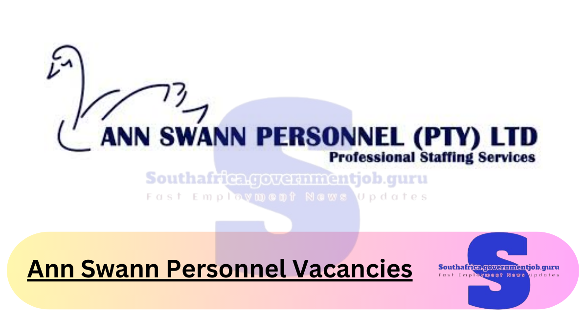 Ann Swann Personnel Vacancies