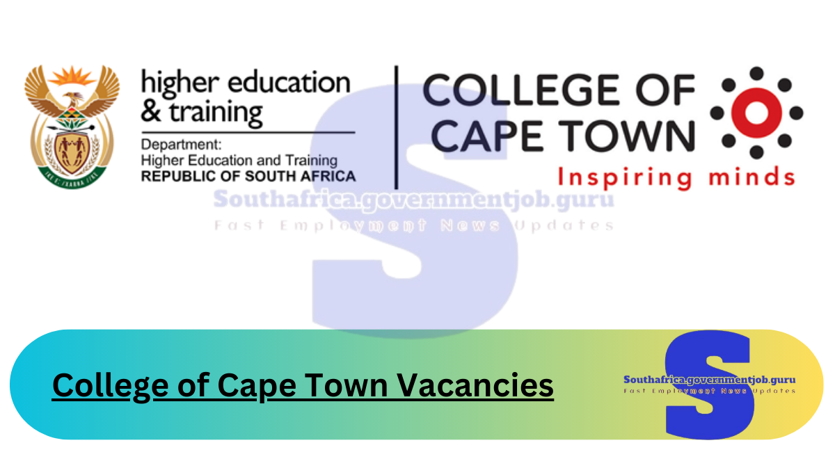 College of Cape Town Vacancies