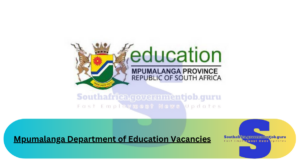 Mpumalanga Department Of Education Recruitment For 2024: X94 Job 