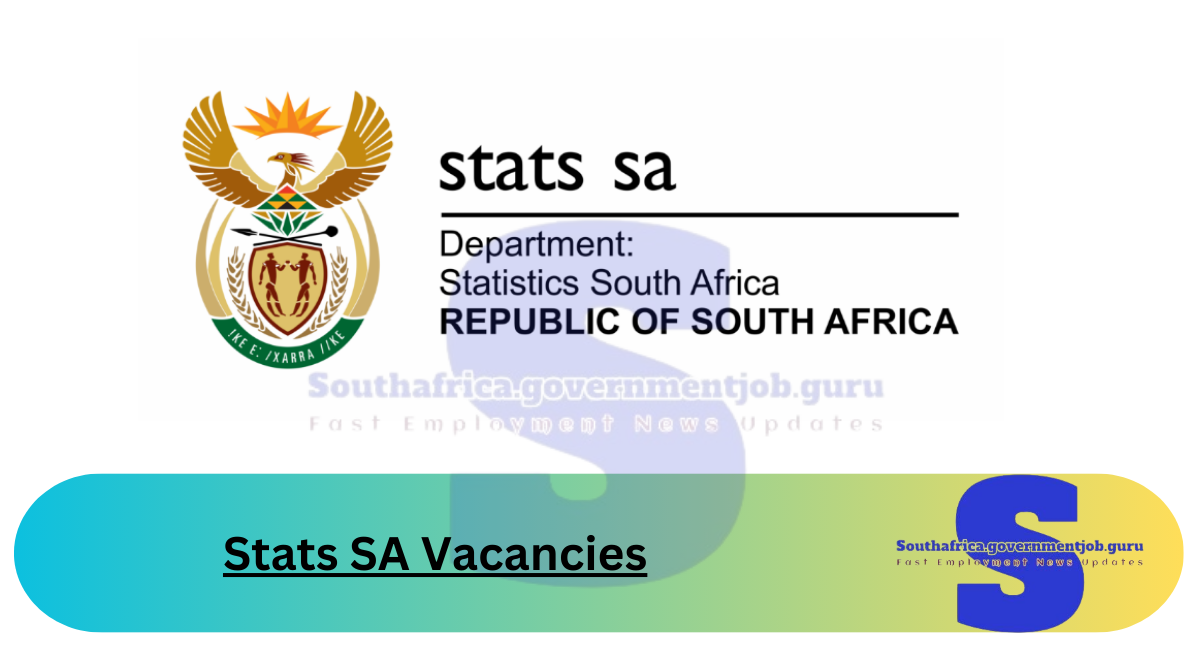 Stats SA Vacancies