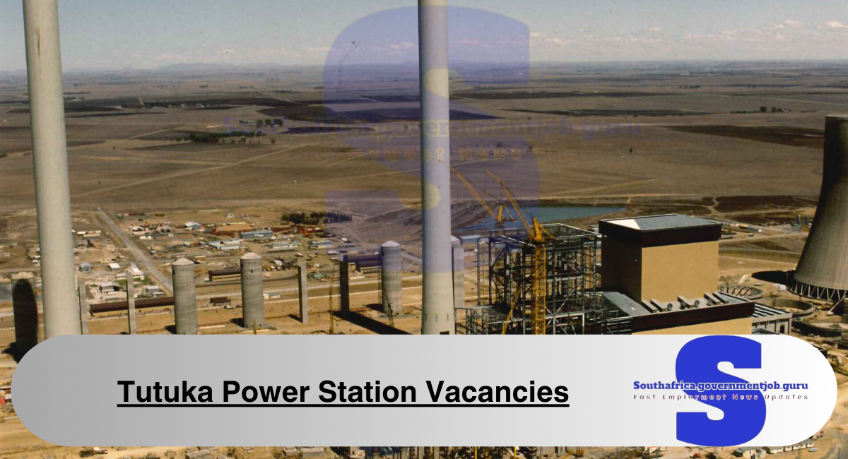 Tutuka Power Station Vacancies