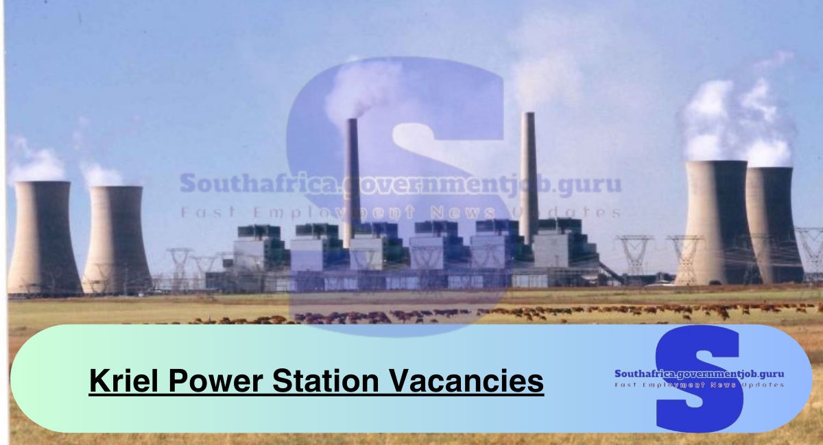 Kriel Power Station Vacancies