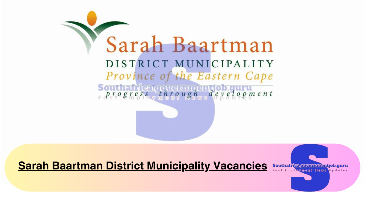 Sarah Baartman District Municipality Vacancies