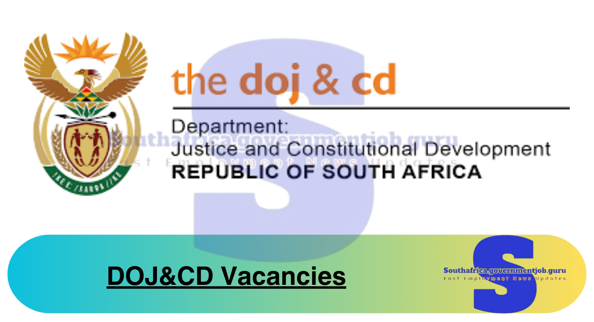 DOJ&CD Vacancies