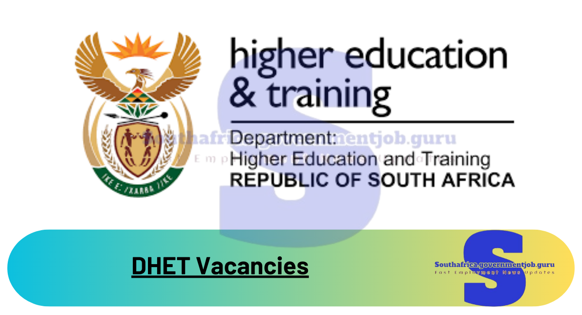 DHET Vacancies