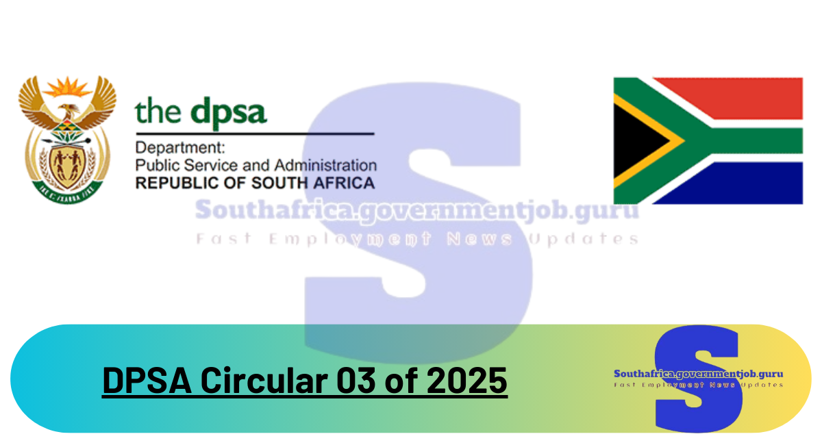 DPSA Circular 03 of 2025