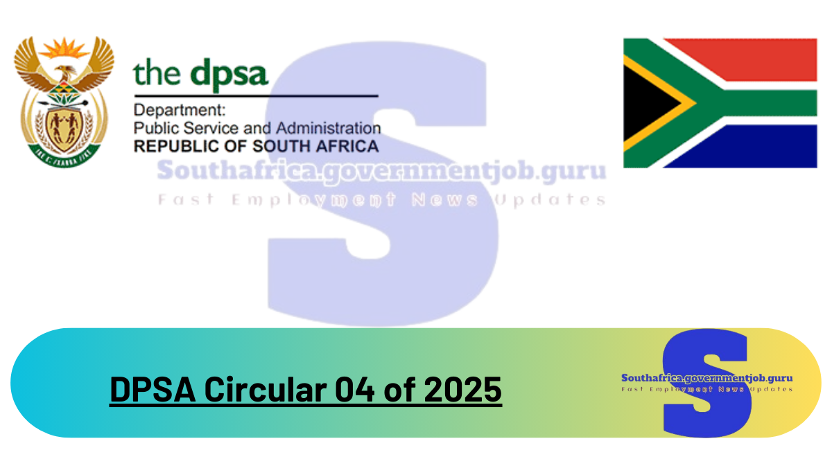 DPSA Circular 04 of 2025