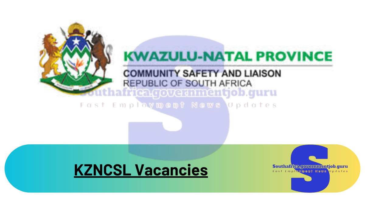 KZNCSL Vacancies