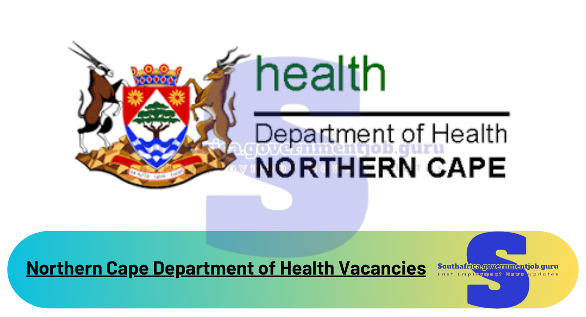 Northern Cape Department of Health Vacancies